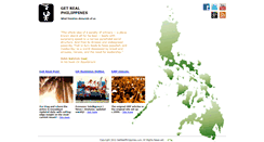 Desktop Screenshot of getrealphilippines.com