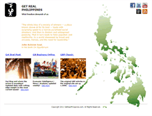 Tablet Screenshot of getrealphilippines.com